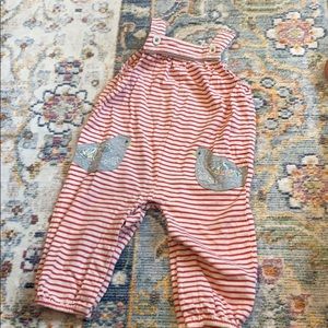 Baby Boden 6-12M Cotton Overalls